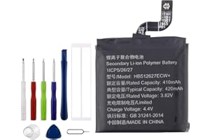 Neu Vvsialeek Hohe Qualität HB512627ECW Ersatz Akku Kompatibel Für Huawei Watch 2, Watch 2 Pro, Watch GT-Nicht geeignet für GT2