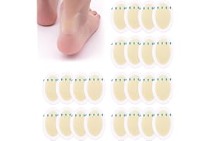 HALERCAY 24 Pezzi Cerotti Vesciche Invisibili e Impermeabili Tallone Protezione Pelle