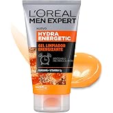 L'Oreal Paris Men Expert Hydra Energetic Cleansing Gel &ndash; 100 ml | Intensely cleanses, purifies the skin and leaves it comfort