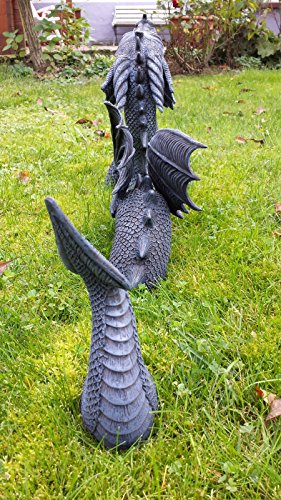Großer 3 teiliger Drache Dragon Figur - 3