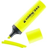 Edding 344 Fosforlu Kalem, Sarı, 1 Adet, 2-5 mm Kesik U&ccedil;