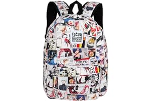 Bonamana Anime Cartoon Backpack School Backpack Shoulders Bag Travel Bags Daypack (Attack on Titan)
