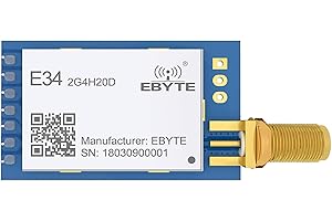 EBYTE nRF24L01P 2.4Ghz Smart Module Frequency Hopping UART Module 100mW SMA Antenna IoT uhf Wireless Transceiver nRF24L01+PA 2.4g rf Module E34-2G4H20D