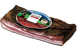 Belly Bacon Smoked Portions Vac. Approx. 340 g Kofler Delikatessen
