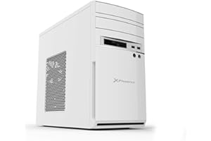 Phoenix Technologies PHCAJAMICROATXW - Caja de Ordenador semitorre, Micro ATX, Ventilador 80 mm, Lector de Tarjetas, Blanco