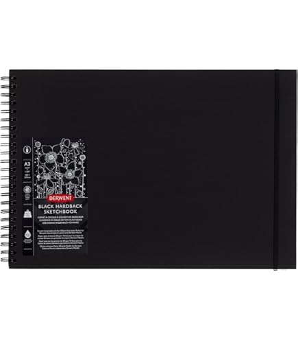 Artway Studio A3 Landscape Sketchbook - 40 Pages 170gsm Cartridge Paper Hardback