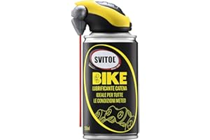 SVITOL Lubrificante Catena Spray, Speciale Giro d'Italia, Lubrificazione di Lunga Durata, Riduce l'Usura, Azione Protettiva, 250 ml