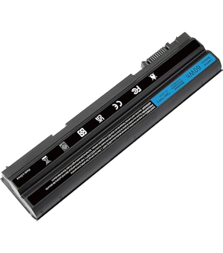 ARyee 5200mAh 11.1V D620 batería del Ordenador portátil de la batería para DELL Latitude D620 D630 ATG D630c NT379 JD634 TD175 312-0383, Gris metálico