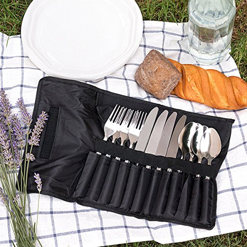 Preisvergleich Produktbild Besteck mit Etui für 4 Personen (12-teilig)