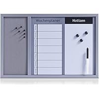 Zeller 11553 Kombitafel 3-in1, alugrau, ca. 60 x 40 x 4 cm