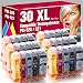 Produktbild ms-point 30x Patronen MIT CHIP kompatibel für Canon Pixma IP3600 IP4600 IP4600X IP4700 MP540 MP550 MP560 MP620 MP630 MP640 MP640R MP980 MP990 MX860 MX870 MX870 Series PGI-520 CLI-521