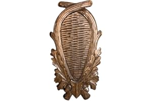 Hi Life Living Nature Trophenschild fr damhirsch aus Holz. Brett. Geweih. 43x22cm 231401