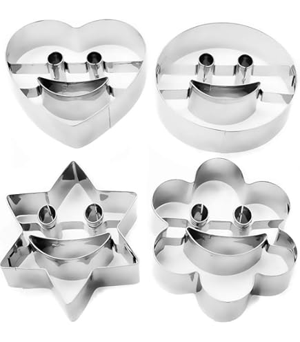 Dr.Oetker Children's Bakery Cookie Cutter 5 cm Smile, roestvrij staal, vaatwasmachinebestendig, hoeveelheid: 1 stuk, roestvrij, ø5 cm