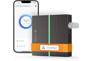MIUCDA Zigbee Gateway und Matter Thread Gateway - Matter Hub für Hausautomatisierung, Unterstützt Alexa, Google Assistant, Apple HomeKit, SmartThings