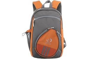 harayaa Table Tennis Racket Bag Sports Backpack Practical Water Resistant Ping Pong Paddle Case with Shoe Compartment for Outdoor