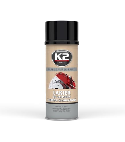 Peinture Pour étrier De Frein LudwigLacke - Rouge - 400ML - Lot De 3 - NEUF