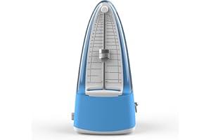 AUPHY Metrónomo Mecánico, Ritmo Preciso, Volumen Moderado, Forma Sencilla, Adecuado para Piano, Violín, Ukelele, etc., Regalos Metrónomo