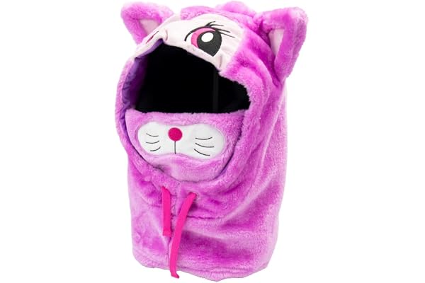 Hoxyheads skidhjälmöverdrag balaclava pussycat katt