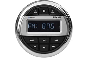 PIMAR MARINE EQUIPMENT PIMAR stereo audio marine bluetooth usb impermeabile barca nautica accessori gommone custodia inclusa