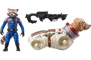 Marvel Hasbro Legends Series, Marvel's Rocket, Action Figure ispirate al Film Guardiani della Galassia Vol. 3", da 15 cm
