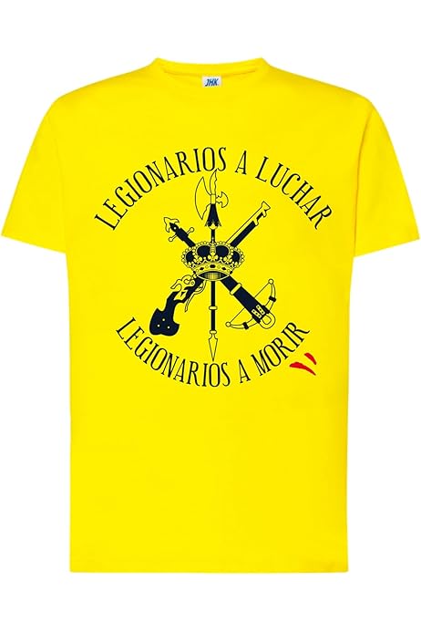 Camiseta Con Emblema Veterano Legión Española - Ejército De Tierra Español