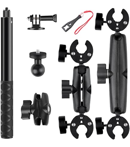 6 Paires Mousse Anti-Bruit SEASKY Pour Insta360 X4/X3/X2 Et GoPro Hero 9-13 - Réduction Bruit Vent