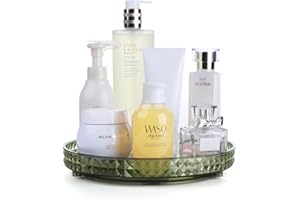 ROWNYEON Rotating Makeup Organiser skincare Organisers Bathroom Lazy Susan Organiser Perfume Organiser Spinning Cosmetics Organiser for Vanity，Cabinets, Pantry, Fridge, Countertops，Kitchen