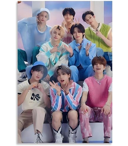 Poster Su Tela Kpop Stray Kids, Quadro Moderno Per Parete, Stampa Artistica 20x30 Cm Per Camera Da Letto - 4