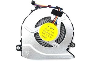 ANNESA Fleshy Leaf Ventilateur de refroidissement pour processeur HP Pavilion 15-AB 15Z-A 17-G 17-G015DX 17-G100 17-G101DX 17-G179NB 17-G053US 15-AB273CA 15T-AB200 812109-001 TPN-Q15. 36 FR