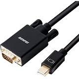 BENFEI Mini Displayport to VGA Cable, 1.8M Thunderbolt to VGA Gold-Plated Cord Compatible for MacBook Air 2010-2017, MacBook 