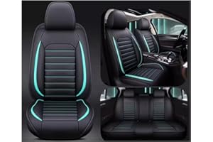 ALKANI Voiture Ensembles De Housses Siège pour Peugeot 2008 3008 5008 3008 GT Line, Cuir Imperméable Et Respirant Quatre Saisons Protection Couvre Sieges Voiture Housses De Siège Confortable Cuir étanche ( C