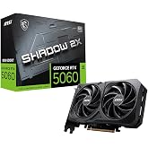 MSI VGA GEFORCE RTX 5060 8G SHADOW 2X OC MAX RTX5060 8GB GDDR7 128B DX12 PCIE 5.0 X16 (3XDP 1XHDMI)