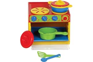 GOWI 454-91 - Fornello Giocattolo, 7 Pezzi