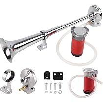 150dB Loud Single Car Trumpet 12V Electric Air Horn Compressor Kit Universal For Car Truck Boat Motorcycle