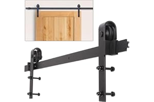 EINFEBEN Puerta corredera rectangular 200 cm equipado con accesorios completos sistema de puertas correderas puerta de madera disponible herrajes correderas