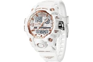 findtime Mens Sports Watch Tactical Military Watches for Men Waterproof Watch Mens Digital Watches Rugged Watch with LED Backlight Alarm Stopwatch