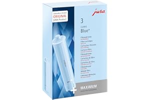 ‎JURA JURA original - CLARIS Blue+ Filterpatrone mit dem Plus an Hygiene - TÜV-zertifizierte Hygiene - 3er-Pack - 24231