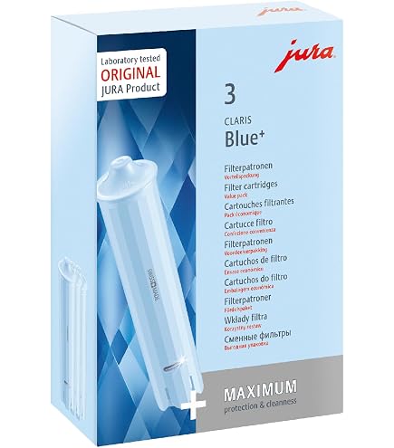 Jura We8 X8 Filtri Acqua JURA Claris PRO Smart - Set 2 Pezzi Per Macchine Caffè Serie WE6 WE8 X6 X8 Cartuccia Filtrante Claris - 8