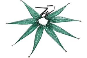 CAMDOM Victorian Mesh Collar Adult Pointed Clown Neck Accessories with Jingle Bell Mardi Gras Costumes