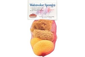 ROYAL & LANGNICKEL Royal Brush Aquarellschwämme, 6 Stück