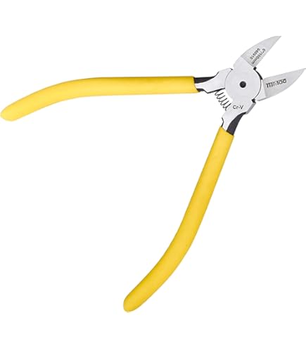 INBOLM Wire Cutters Wire Cutters Small Durable Wire Cutters With Non-Slip Handle Ideal For Jewelry Making And Guitar String Trimming For Craftsmen And Electronics Enthusiasts | Buy Now With Express International Delivery