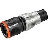 Gardena Stop konnekt&ouml;r&uuml;, donmaya dayanıklı, paketlenmiş, siyah, 13 mm (1/2") - 15 mm (5/8")