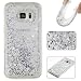 Produktbild Samsung Galaxy S7 / G930 Handy Hülle Glitzer Flüssig, Docrax Handyhülle Silikon Stoßfest Kratzfest Schutzhülle Bumper Case für Samsung Galaxy S7 - DOYBO42299 Silber