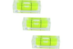 Mininivel de burbuja, de Taskar, con 3 cuadrados, de 29 mm