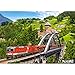 Produktbild alles-meine GmbH Puzzle 500 Teile - Zug auf der Brücke - inkl. Name - Eisenbahn Bogenbrücke Alp..