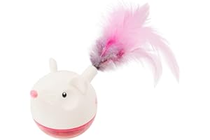 CATSTAGES Petstages Hunt 'N Swat - gioco rompicapo rotante in grado di erogare ricompense - per gatti