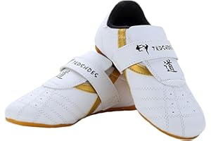 Chaoyilian Artes Marciales Zapatilla De Boxeo,Zapatillas Deportivos De Kung Fu Tai Chi,Zapatillas De Gimnasio De Artes Marciales,Goma Transpirables Ligeros,para Hombres Mujeres NiñOs Adultos
