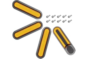 Natcoo Trottinette Roue Couverture Réflecteur Bande pour Xiaomi M365, Pro, 1S, Essential, Pro2, Mi3