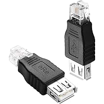 GINTOOYUN DB9 A RJ11 Cavo DB9 Pin Femmina Maschio A RJ11/RJ12 6P4C Telefono Cristallo Spina RS232 Adattatore Cavo Di Debug Per APC, UPS, Telefono, Controllo Industriale Computer, Ecc. (5.9FT) (6P4C - Foto 10