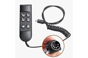 ‎YOSOO HEALTH GEAR Yosoo Health Gear Fernbedienung für Elektrisch Fernsehsessel 6 Tasten 5-Polig Elektrisch Aufstehsessel Fernbedienung Ersatz-Handsteuerung für Okin Dewert Limoss Golden Catnapper